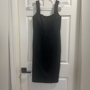 Express balck corset sheath dress size 0